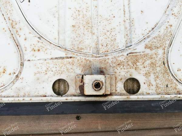 White 2CV6 Club trunk door - CITROËN 2CV - 8