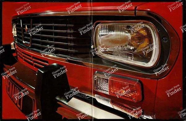 2 Zweifarbige Blinkleuchten ALPINE RENAULT A310 V6, R12 Gordini, R12 TS, TL - RENAULT 12 / Virage (R12) - 427G /427D- 3