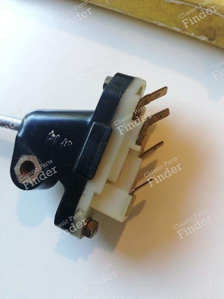 Headlight-code switch (gray stem) - PEUGEOT 404 - 6240.57 (?)- 6