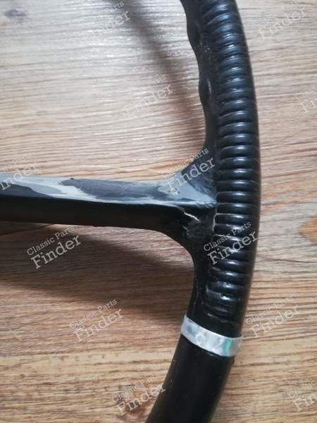 Black Gordini steering wheel - RENAULT Dauphine / Ondine - 4570- 6