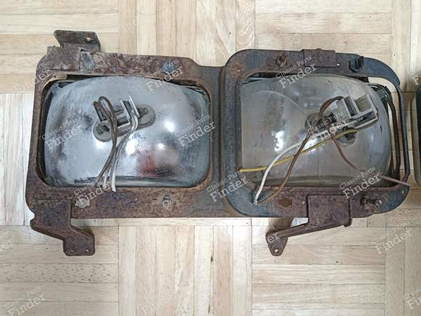 QUAD HEADLIGHT ASSEMBLY (pre-facelift) - AUDI Coupé GT/Quattro (B2) - 5