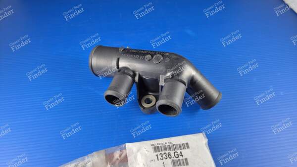 Bride raccord de liquide de refroidissement - PEUGEOT 205 - 1336G4- 2