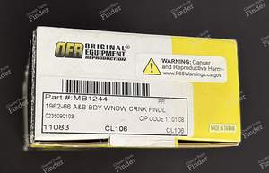 1962-66 Plymouth A&B Body Manivelles de fenêtres Jeu de 2, Paire - PLYMOUTH Barracuda - Part#: MB1244- thumb-3