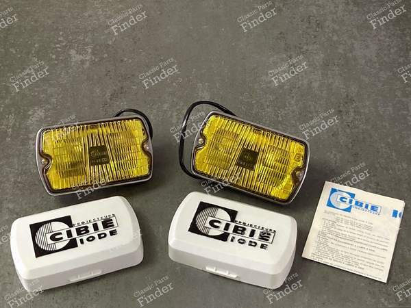 Cibié Jod 35 Nebelscheinwerfer für Renault, Peugeot, Simca, Citroën... - SIMCA 1300 / 1500 / 1301 / 1501 - 35 SAE  F2- 0