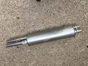 Intermediate + rear silencers + Silentbloc and exhaust pipes - MERCEDES BENZ W108 / W109 - thumb-1