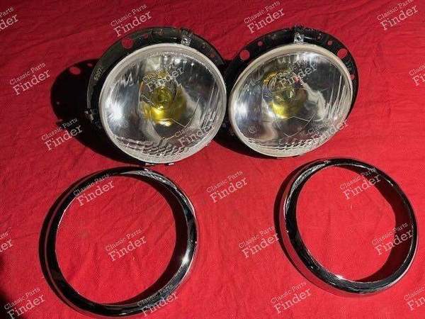 Pair of H4 headlights - SIMCA 8 / 8 1/2 Sport - ABTP 424- 5