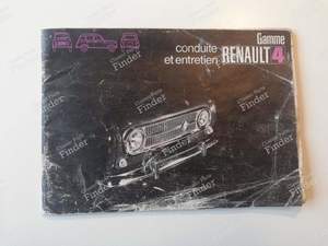 Bedienungs- und Wartungsanleitung für RENAULT 4 / 3 / F (R4)