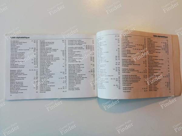 Anleitung - VOLVO 343/340 - 345/360 - TP1373.1 / 4000.7.76- 7