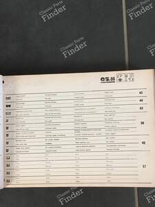 Spare Parts Manual - PR 907 (6th Edition) - RENAULT 12 / Virage (R12) - 7701437674- thumb-2