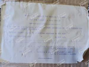 1 set of bumper horns - PEUGEOT 204 - thumb-2