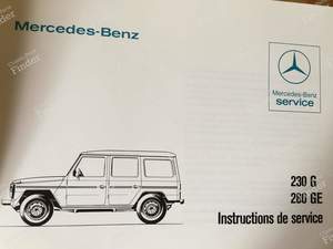 Service manual G - MERCEDES BENZ G (W460 / W461 / W462 / W463) - 4605840296 / 65007012- thumb-3