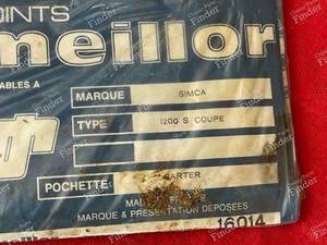 Crankcase gasket kit - SIMCA Coupé 1000 / 1200 S - thumb-1