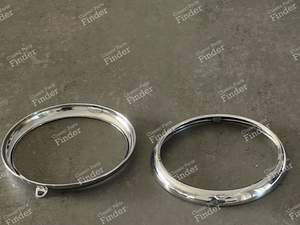 Grands cerclages pour gros phares R8 Gordini, R8S - RENAULT 8 / 10 (R8 / R10) - thumb-1