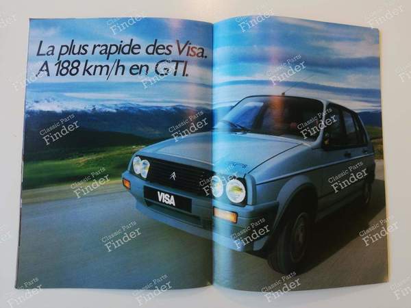 Broschüre Vollsortimenter 'Feline, die Visa'. - CITROËN Visa / C15 - 09.1985- 3