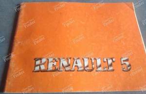Instruction manual - RENAULT 5 / 7 (R5 / Siete)