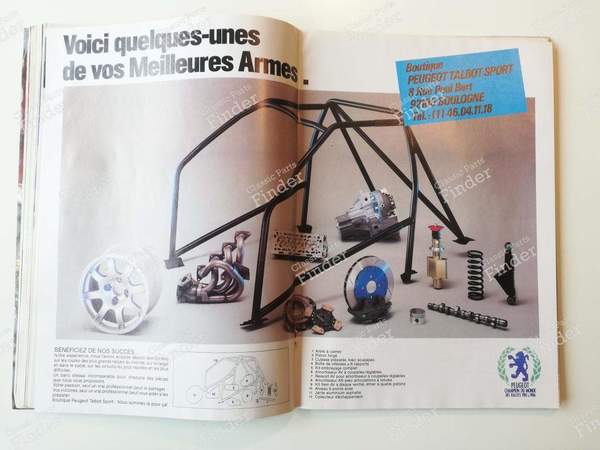 Revue 'Echappement' - Juillet 1987 - PEUGEOT 405 / Pars / Khazar - #225- 8