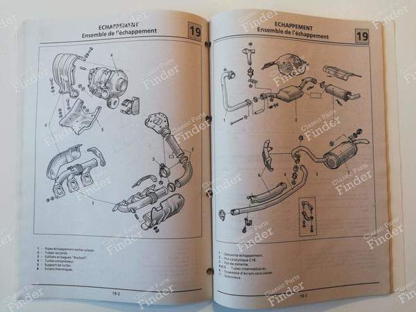 Werkstatthandbuch M.R.249 - V6 Turbo Phase 2 - 205 PS - RENAULT 25 (R25) - 7711088521- 7