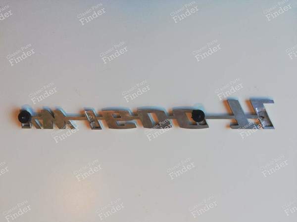 1600 TL trunk emblem - VOLKSWAGEN (VW) 1500 / 1600 (Typ 3) - 311653687A- 6