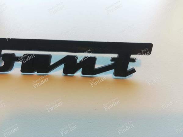 Rear logo - TRABANT 601 / 1.1 - 0311476015- 3