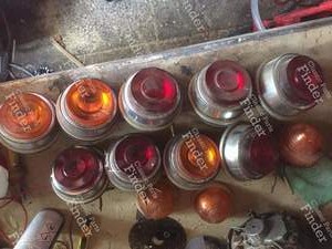 Red and orange tail lights - CITROËN Ami 6 / Dynam