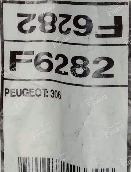 Pair of front left and right hoses - PEUGEOT 306 - F6282- 2
