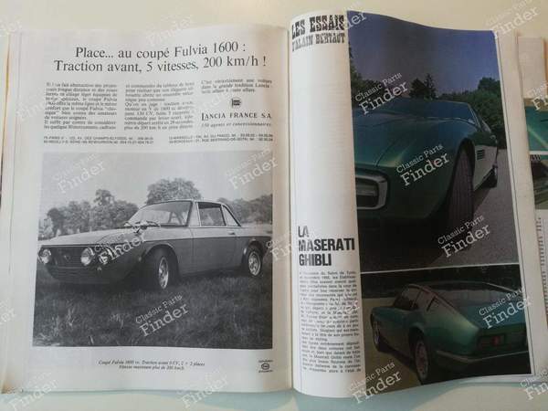 Revue 'moteurs' - 1969 Motor Show Special - RENAULT 8 / 10 (R8 / R10) - N° 75- 7