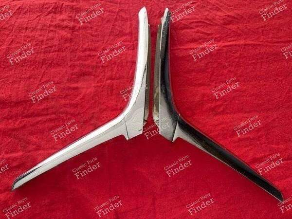 Pair of rear trunk compasses - Chrome version - CITROËN DS / ID - 0