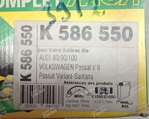 M G A K586550 Rear brake kit Audi 80 1,6 GLE, quattro 1,8S E, 90 2,0, 100 1,6 L5, VW Passat, Santana - AUDI 80/90 (B3/B4) - 586550- thumb-5