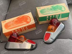 Chrome taillights - R4 and Alpine cabriolet - RENAULT 4 / 3 / F (R4) - 605- thumb-1