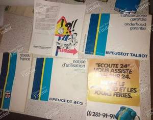 User manual - Phase 1 - PEUGEOT 205