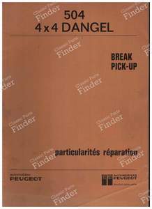 Repair instructions for 4x4 Dangel - PEUGEOT 504 - thumb-0