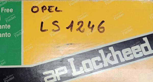 Set of 4 shoes for rear drum brakes - OPEL Corsa (A) - LS1246- 4