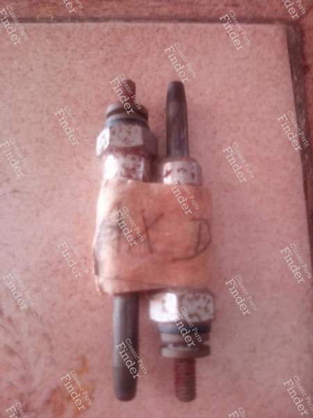 2 BOUGIES DE PRECHAUFFAGE DIESEL - CITROËN AX - 96 009 78380, 96 076 25880