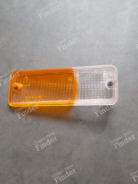 Cabochon de clignotant / veilleuse avant gauche - FIAT 132 / Argenta - 119951- 1