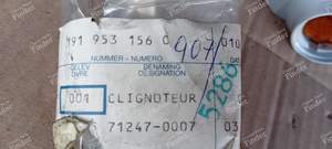 White right front turn signal - VOLKSWAGEN (VW) Golf II / Jetta - 191953156C- thumb-2