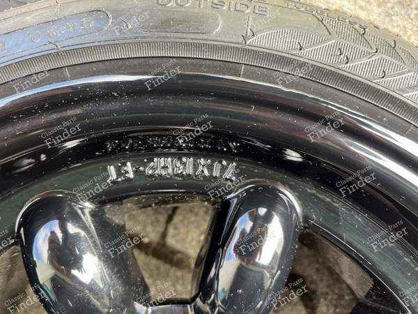 Radsatz mit neuen Reifen S Spoke schwarz gepulvert wie neu - MINI  - 6