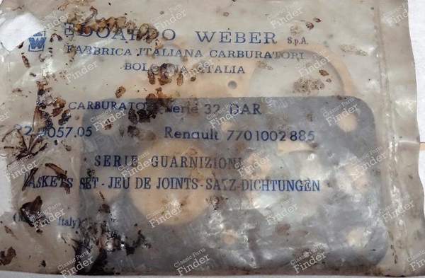 Carburetor gaskets Weber serie 32 DAR - RENAULT 16 (R16) - 820057.05 / 7701002885- 1