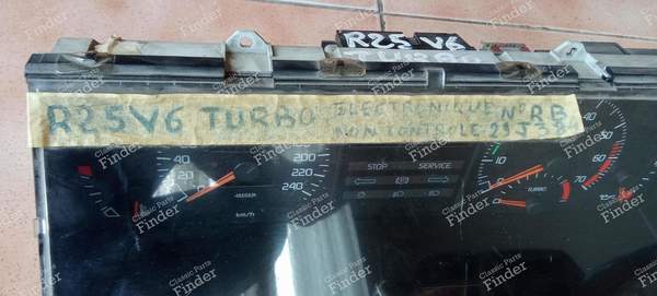 Renault 25 V6 turbo meter - RENAULT 25 (R25) - 1