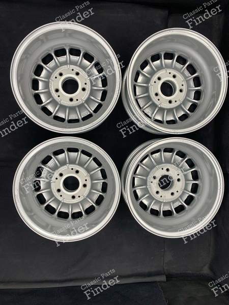 Jantes Baroque originales Fuschsfelgen 5.5Jx14 ET30 1234001702 - MERCEDES BENZ W123 - 1234001702- 6
