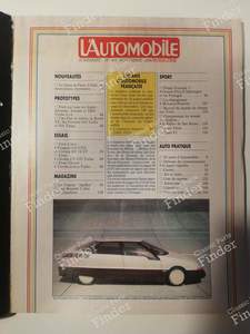 L'Automobile Magazine - November 1984 - PEUGEOT 305 - #461- thumb-1