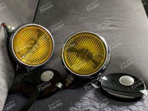 Cibié 'Iode' fog lamps, with covers - ALPINE A110