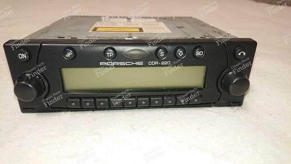 Car radio Porsche CDR-220 Becker - PORSCHE 911 (996) - Type : CDR220  Modèle : BE-6625- 0