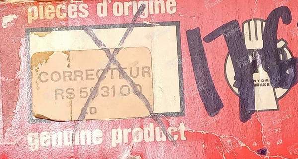 Brake distributor - PEUGEOT 104 / 104 Z - RS 5931  00- 5