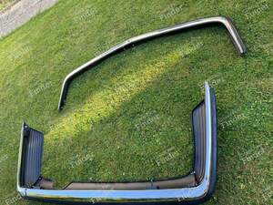 Front + Rear Early Euro Chrome Bumpers - MERCEDES BENZ SL (R107) - thumb-3