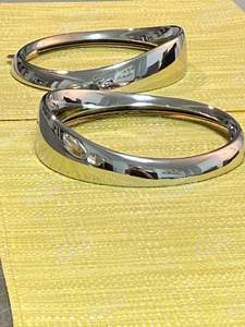 Cap-shaped headlight surrounds for Renault 4CV - RENAULT 4 CV - thumb-5