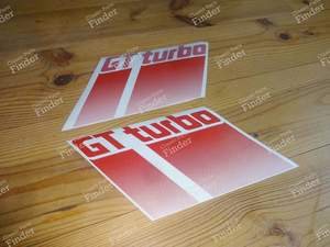 Rear fender trim kit for GT Turbo phase 2 - RENAULT 5 (Supercinq) / Express / Rapid (R5)