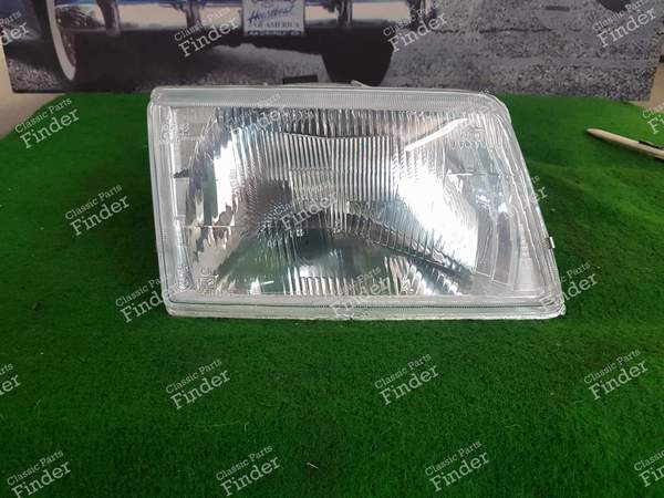 Left and right front headlight optics - PEUGEOT 205 - 084386 / 084388- 0