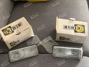 Clignotants / Veilleuses blancs pour RENAULT 12 / Virage (R12)