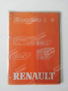 Repair manual - 'Electronic - RENAULT 9 / Alliance / Broadway / 11 / Encore (R9 / R11)