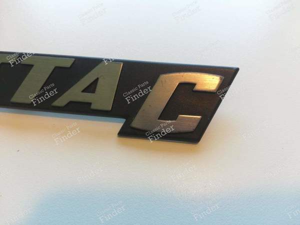 Sigle de coffre modèle 'C' - VOLKSWAGEN (VW) Golf I / Rabbit / Caddy / Jetta - 161853687Q- 3